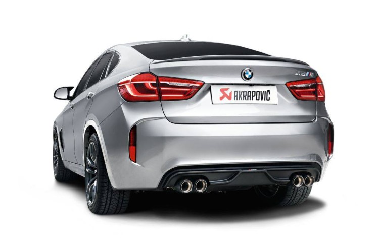 Akrapovic Exhaust for 2016 BMW X6 M Now Available