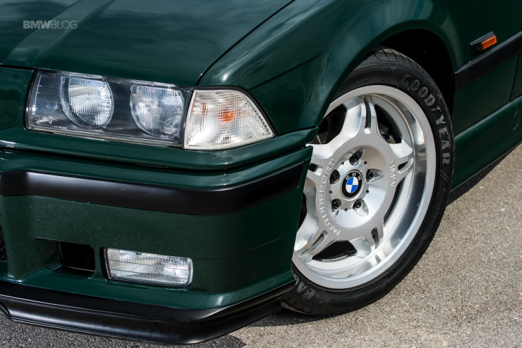 BMW 3 Series E36 Fitted With Rare Pininfarina BBS Wheels Looks Great