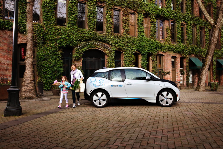 BMW Car-Sharing ReachNow Rewards Members with Alaska Airlines Frequent Flier Miles