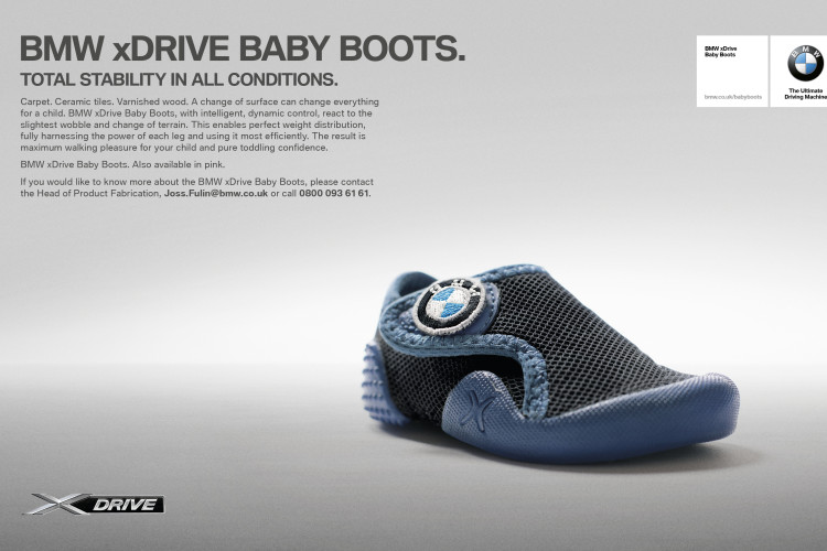 BMW Unveils New xDrive Baby Boots