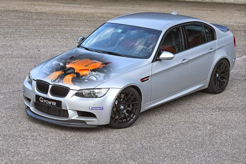  Video BMW E9 M3 de G-Power va por la carrera de velocidad máxima de km/h