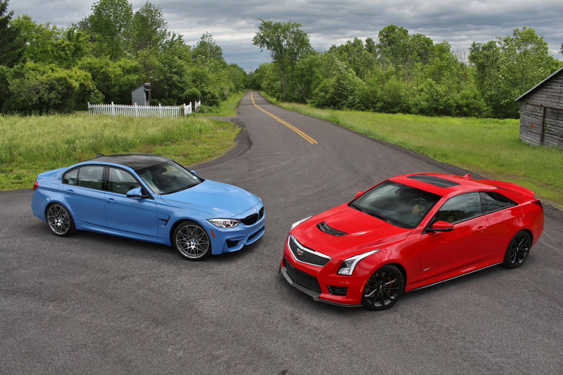 2016 Bmw M3 Competition Package Vs Cadillac Ats V Test Drive