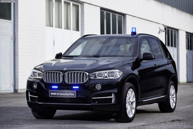 BMW X5 Security Plus shown at GPEC 2016 in Leipzig