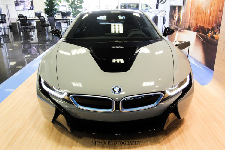 BMW i8 in Nardo Grey