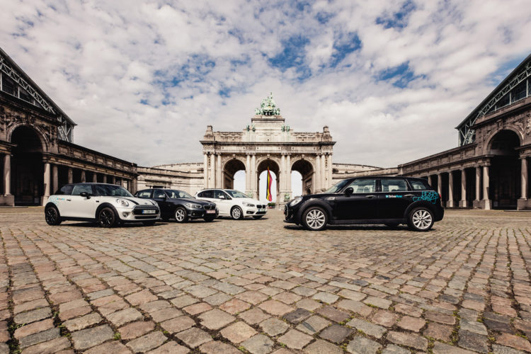 BMW's DriveNow program is extending its service to Brussels