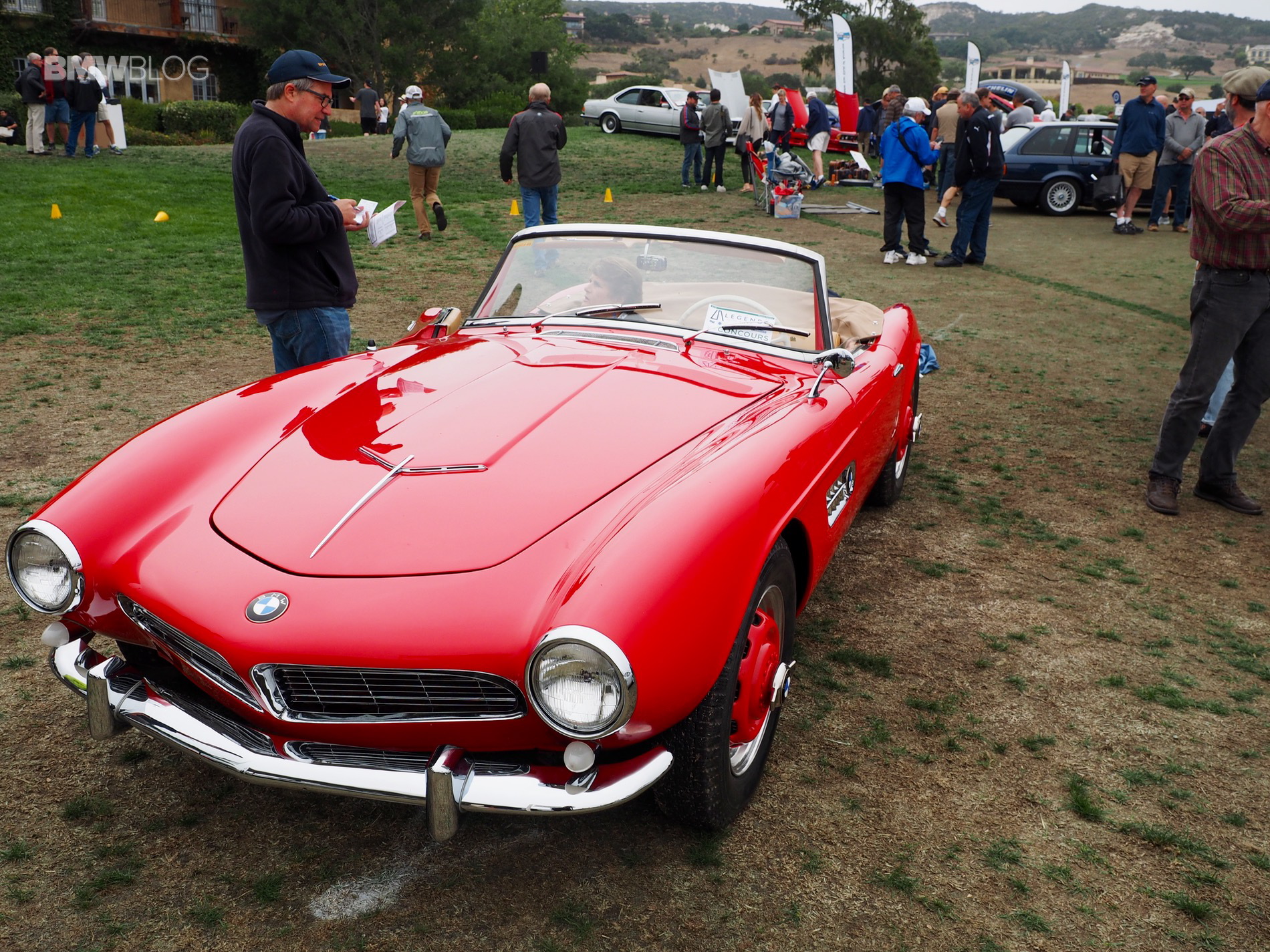 BMW 507 red 11