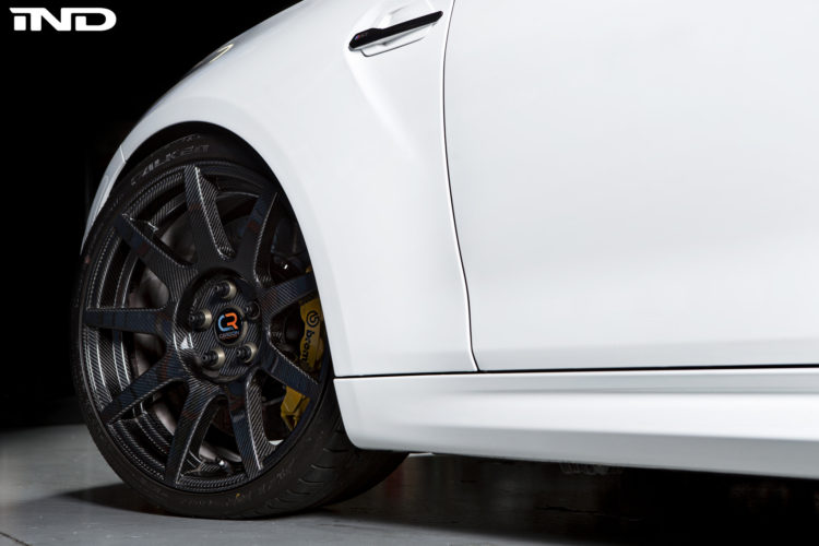 Alpine White BMW M2 Upgraded With Carbon Fiber Wheels