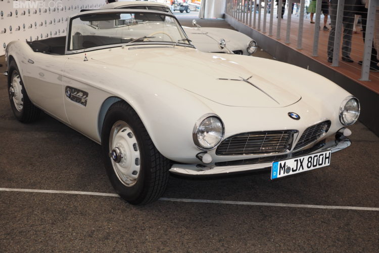 The beautiful BMW 507 owned by Elvis Presley debuts today in Monterey