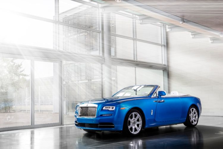 Rolls-Royce collector Michael Fux picks up a special Dawn