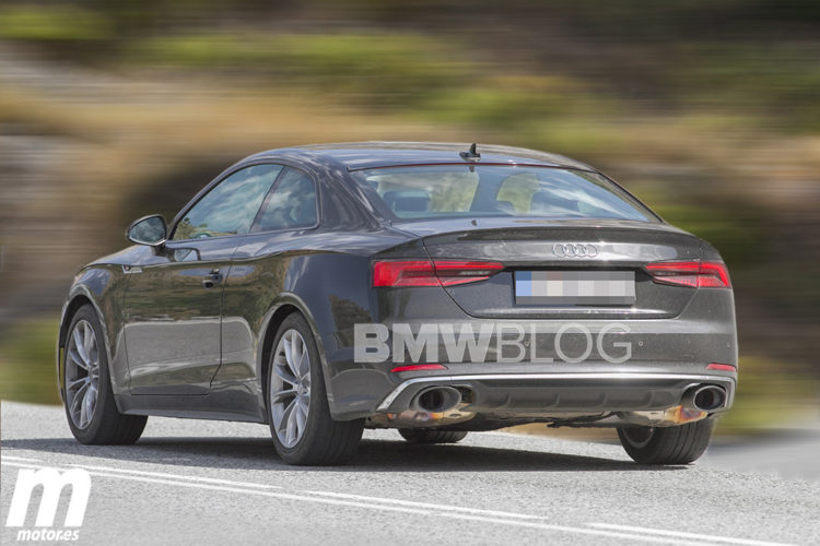 Spy Photos: Audi RS5 test mule caught