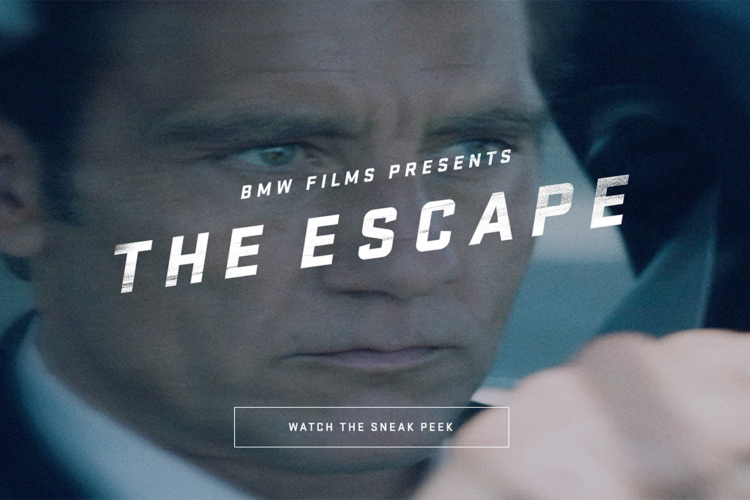 Why BMW Films' "The Escape" is exciting