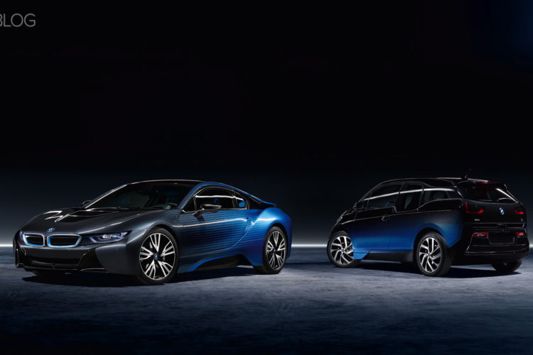 BMW i3 and the BMW i8 Garage Italia CrossFade introduced in Paris