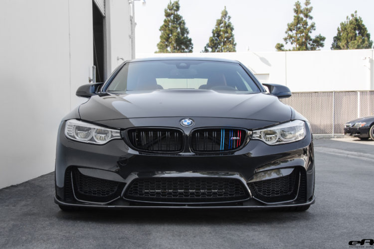 Blacked Out BMW M4 With Vorsteiner Aero Parts And Custom Wheels