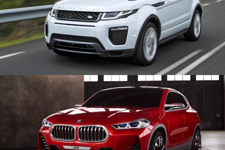 Photo Comparison: BMW X2 Concept vs Range Rover Evoque