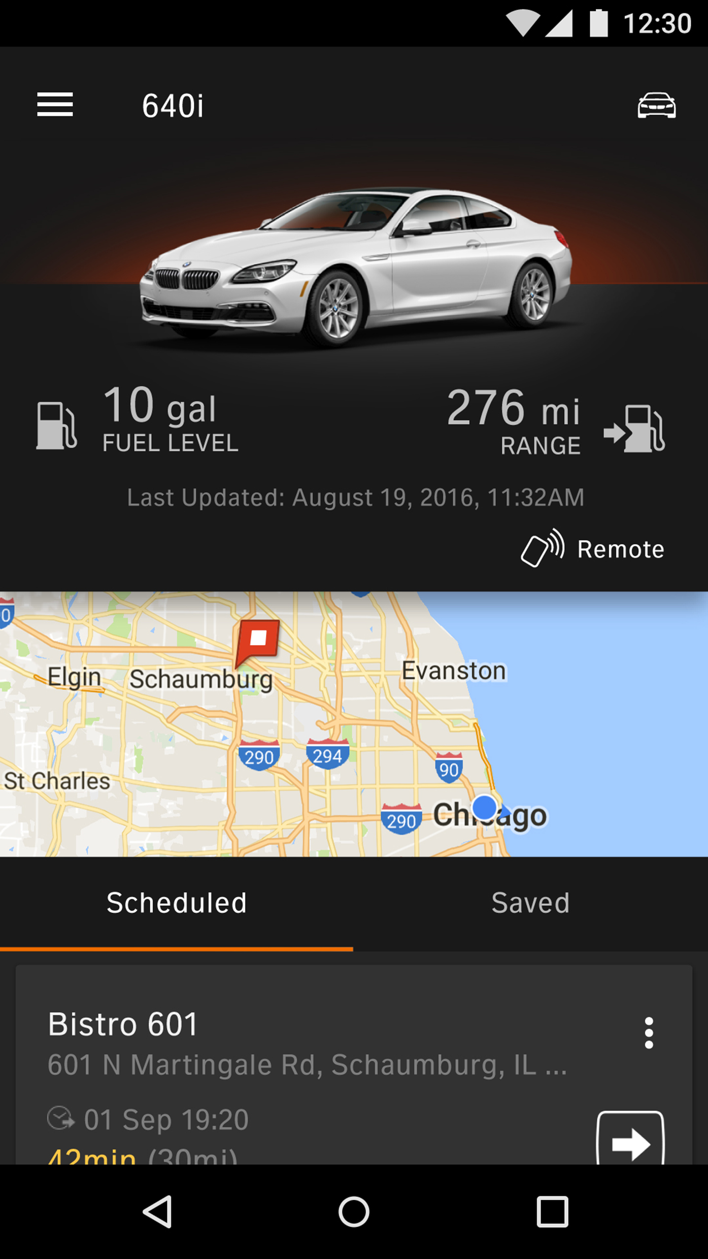 bmw connected app