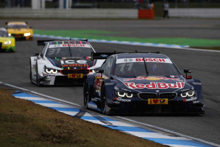 Marco Wittmann finishes second for BMW at the Hockenheimring