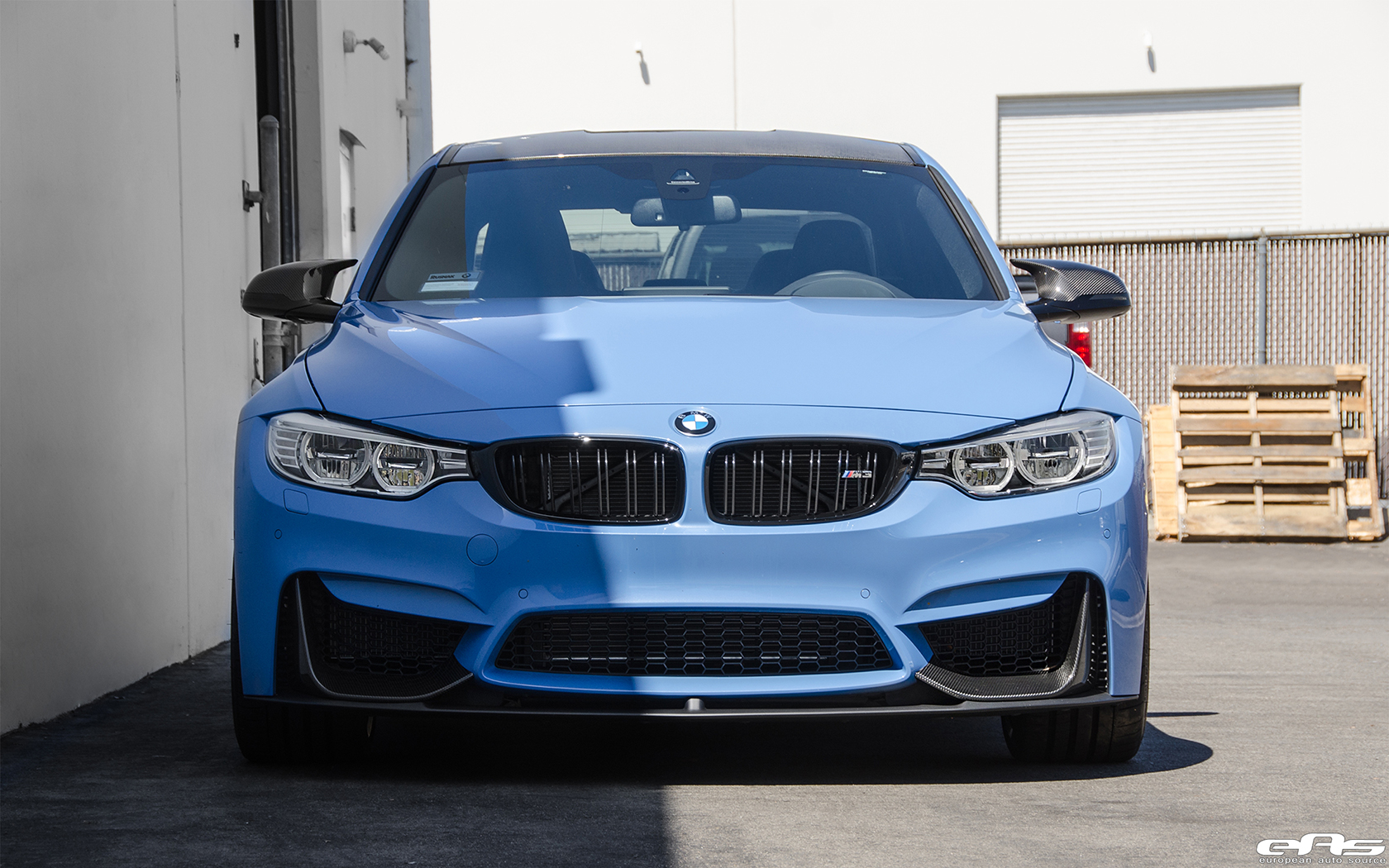 Yas Marina Blue BMW M3 With A Competition Package Gets IND Cosmetic Details Installed 10