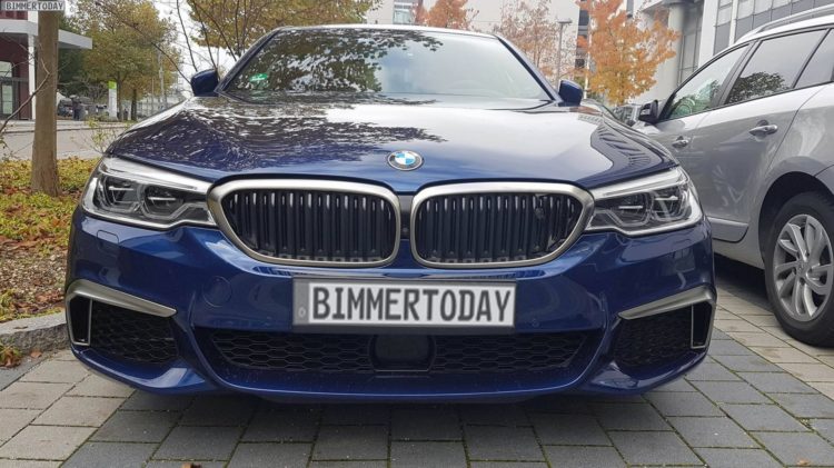 2017 BMW M550i G30 Live Fotos 01 750x421