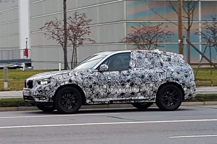 G01 BMW X3 out for some testing in Germany