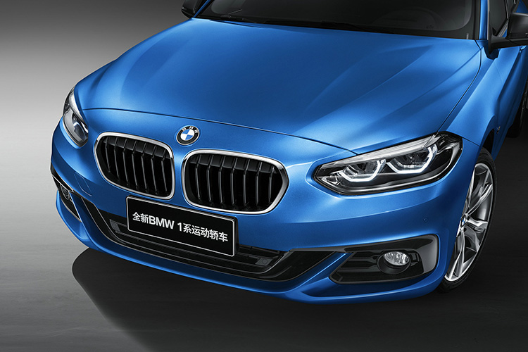 BMW 1 Series Sedan front fascia