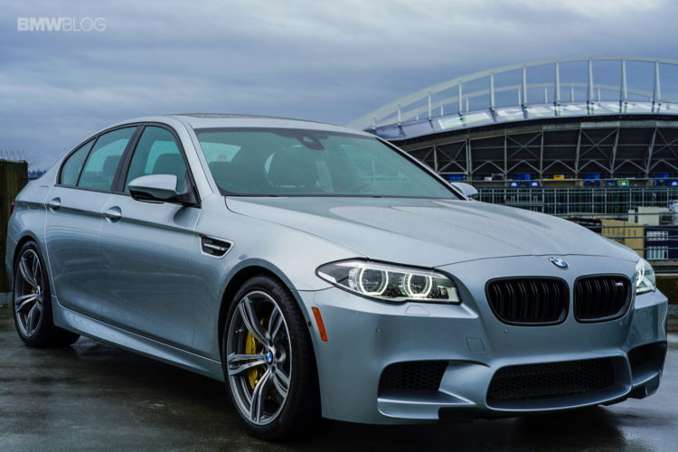 Real life photos of the 2016 BMW M5 Pure Metal Silver Edition