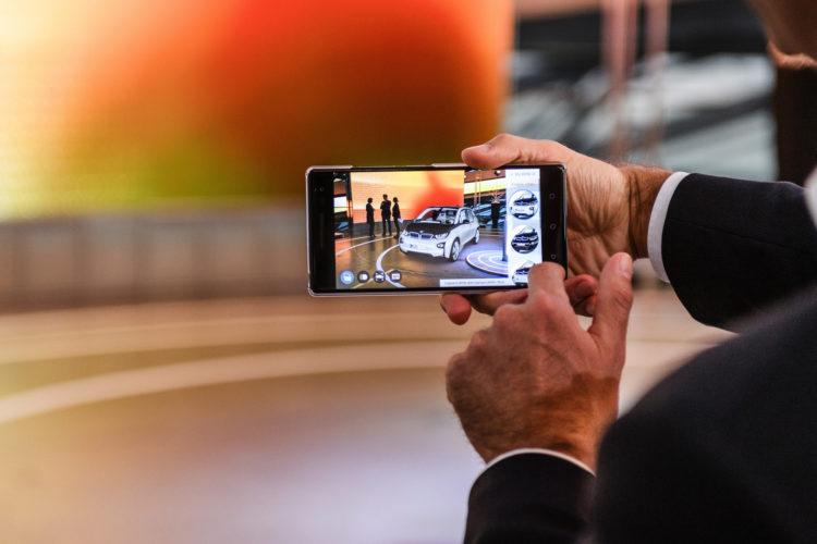 Explore your BMW i3 or i8 with Google’s smartphone augmented reality technology