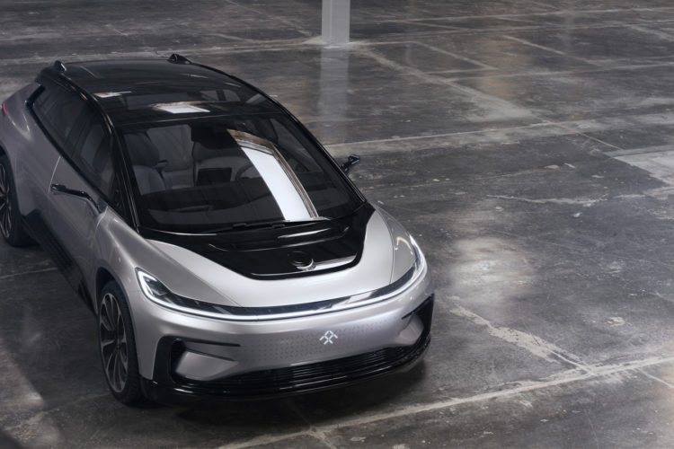 Faraday Future launches its first electric car - the FF 91