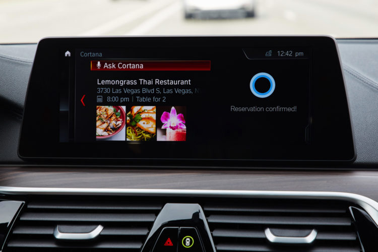 Microsoft Cortana coming to BMW cars