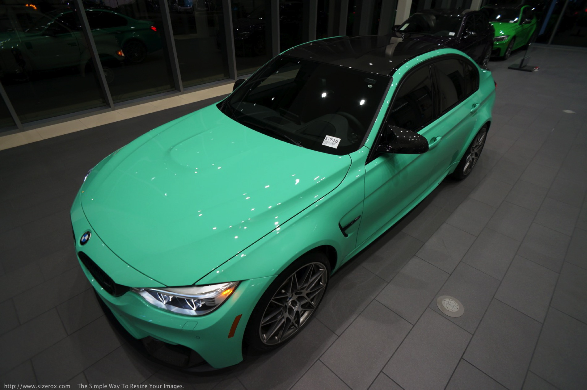 BMW M3 Mint Green 09
