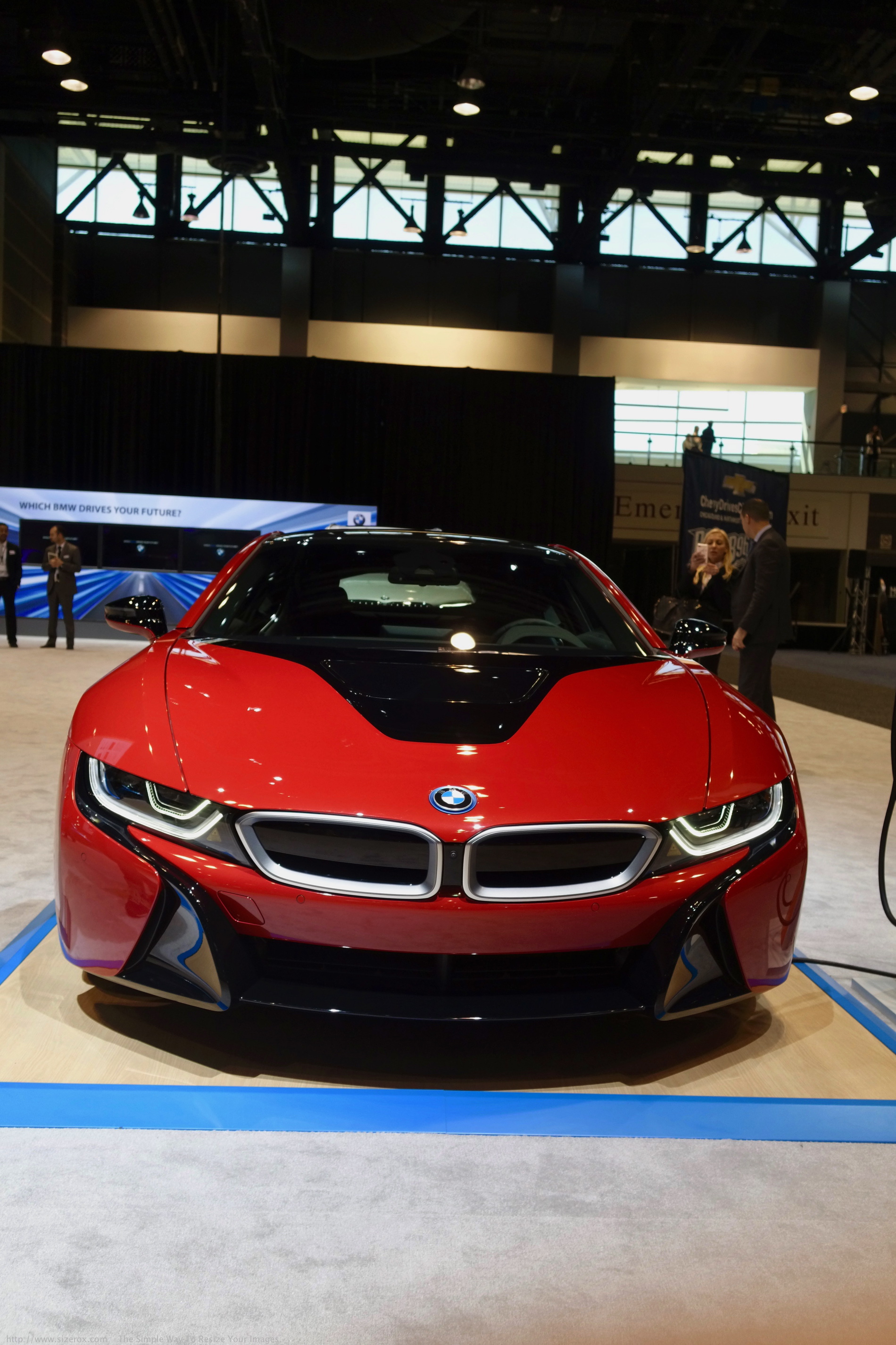 BMW i8 Protonic Red Chicago Auto Show 2017 15