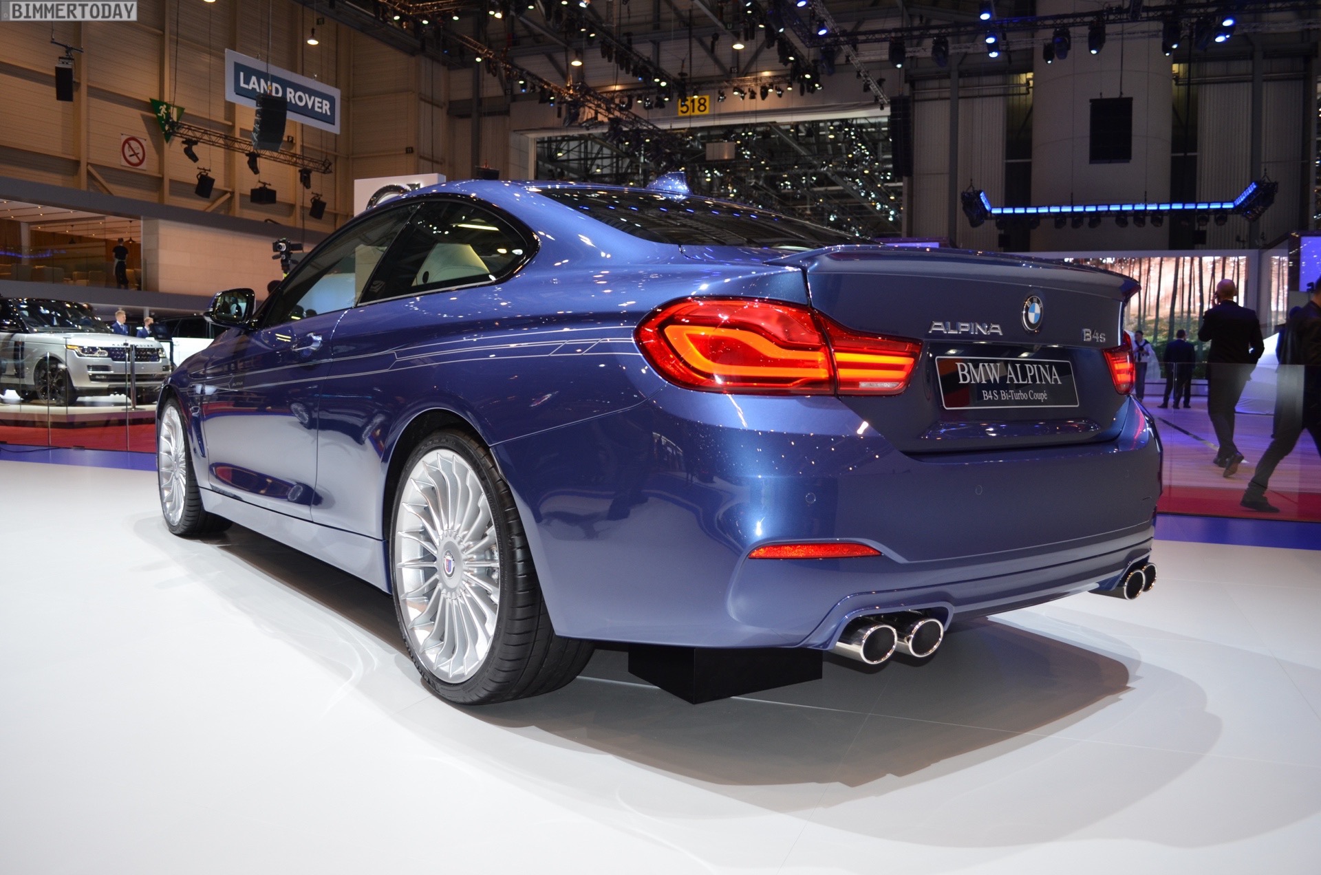2017 Geneva BMW ALPINA B4 S with facelift and update to