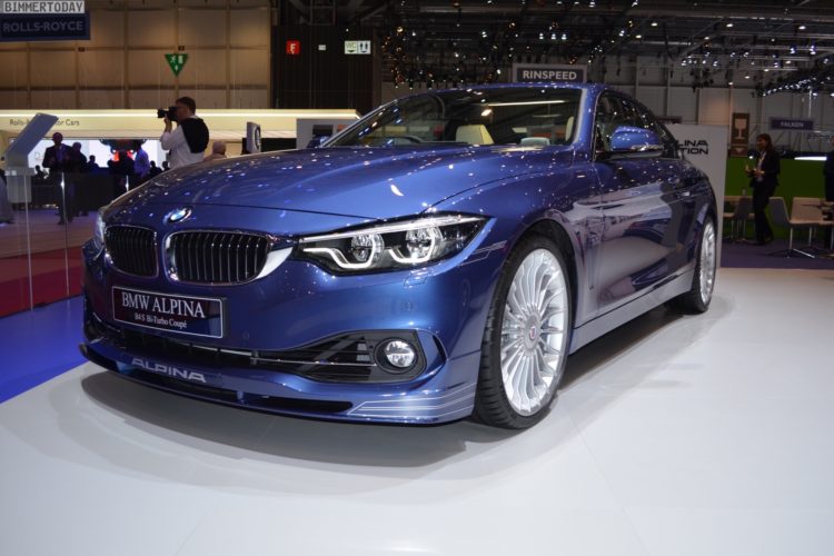 2017 Geneva: BMW ALPINA B4 S with facelift and update to 440 hp