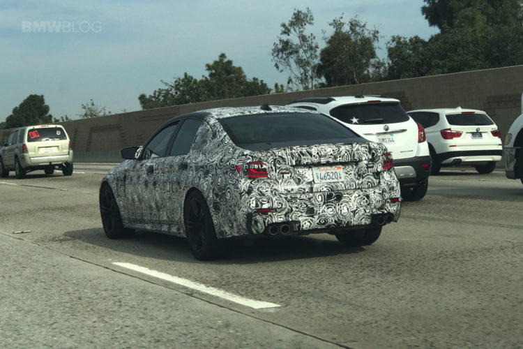 SPIED: 2018 BMW M5 spotted on U.S. soil