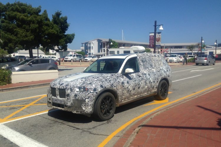 SPIED: 2018 BMW X7 caught testing at the 'Ring