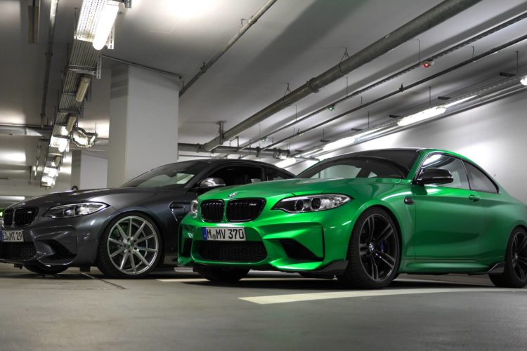 BMW M2 in the beautiful and flashy Java Green