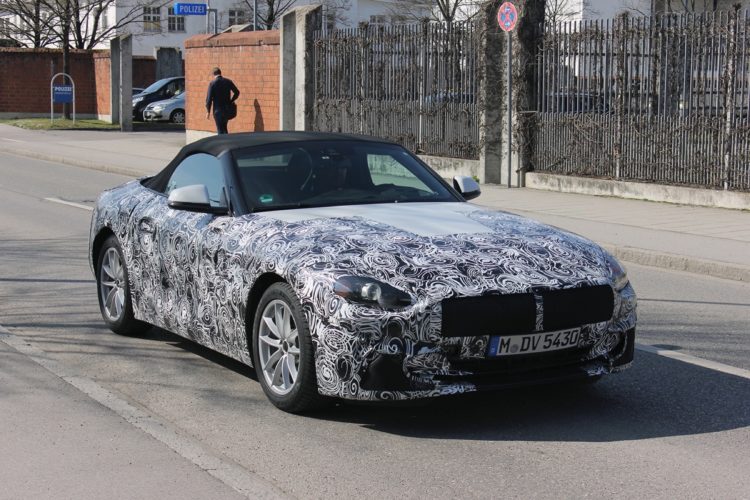 2019 BMW Z4 Spyshots Confirm Manual Gearbox Will Be Available