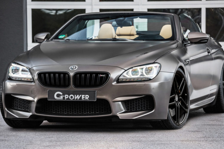 Overkill? G-Power gives 800 horsepower to BMW M6 Convertible