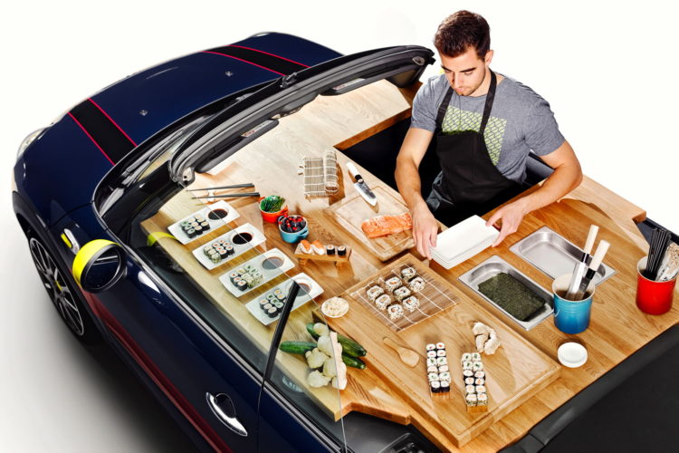 Now your MINI can be turned into a mobile street vendor