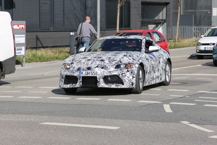 VIDEO: 2018 Toyota Supra spied on Nurburgring -- looks like a Supra, has BMW noise