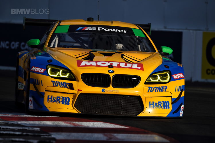 Trouble for Turner M6 GT3 at Long Beach