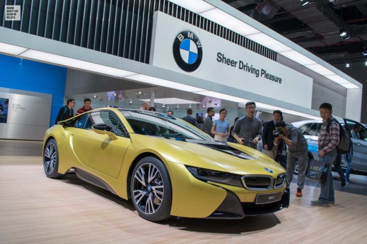 BMW i8 Protonic Frozen Yellow Edition – Live photos from Shanghai
