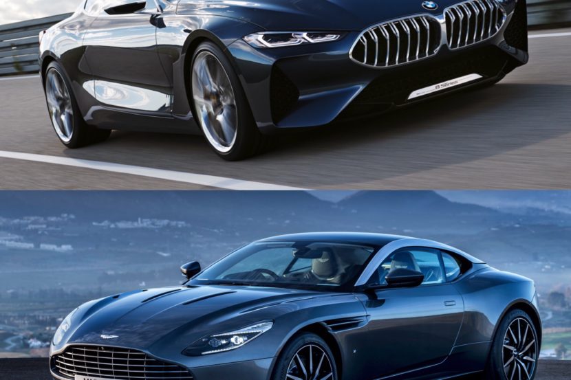 Photo Comparison: BMW 8 Series Concept vs Aston Martin DB11