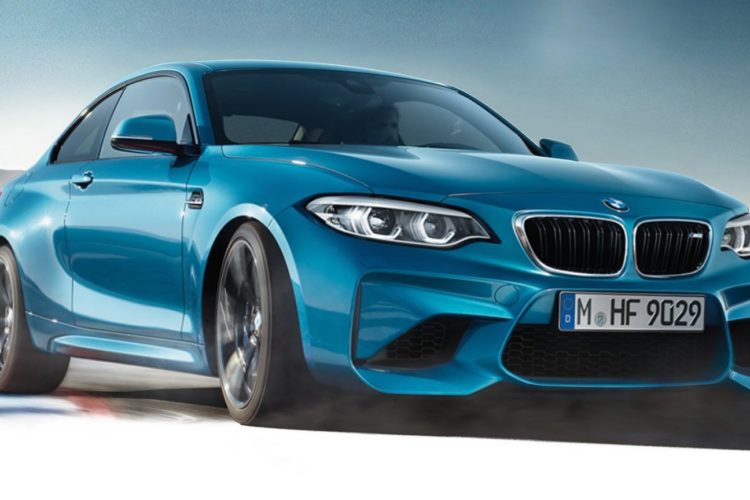 Leaked images of the 2017 BMW M2 Facelift