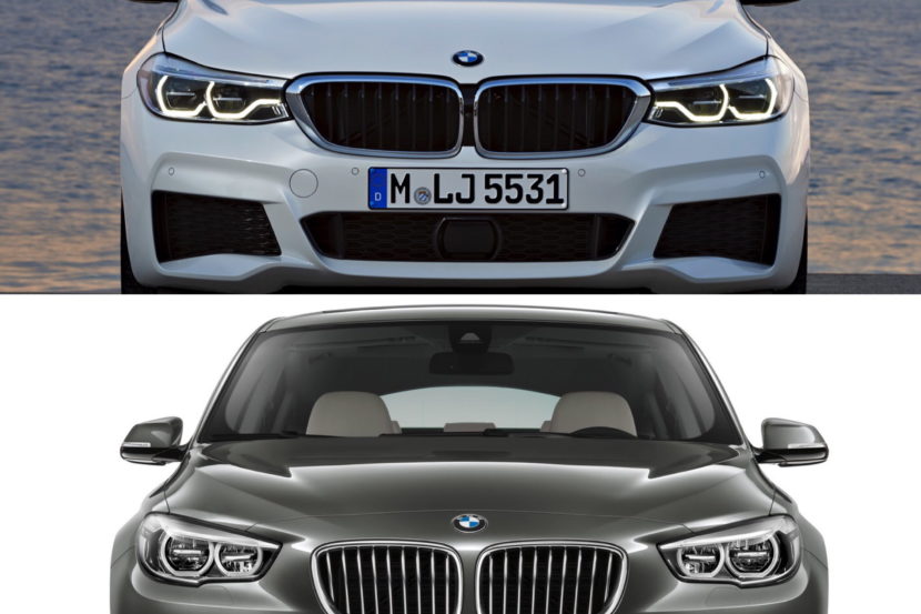 Photo Comparison: BMW 6 Series GT vs. 5 Series GT