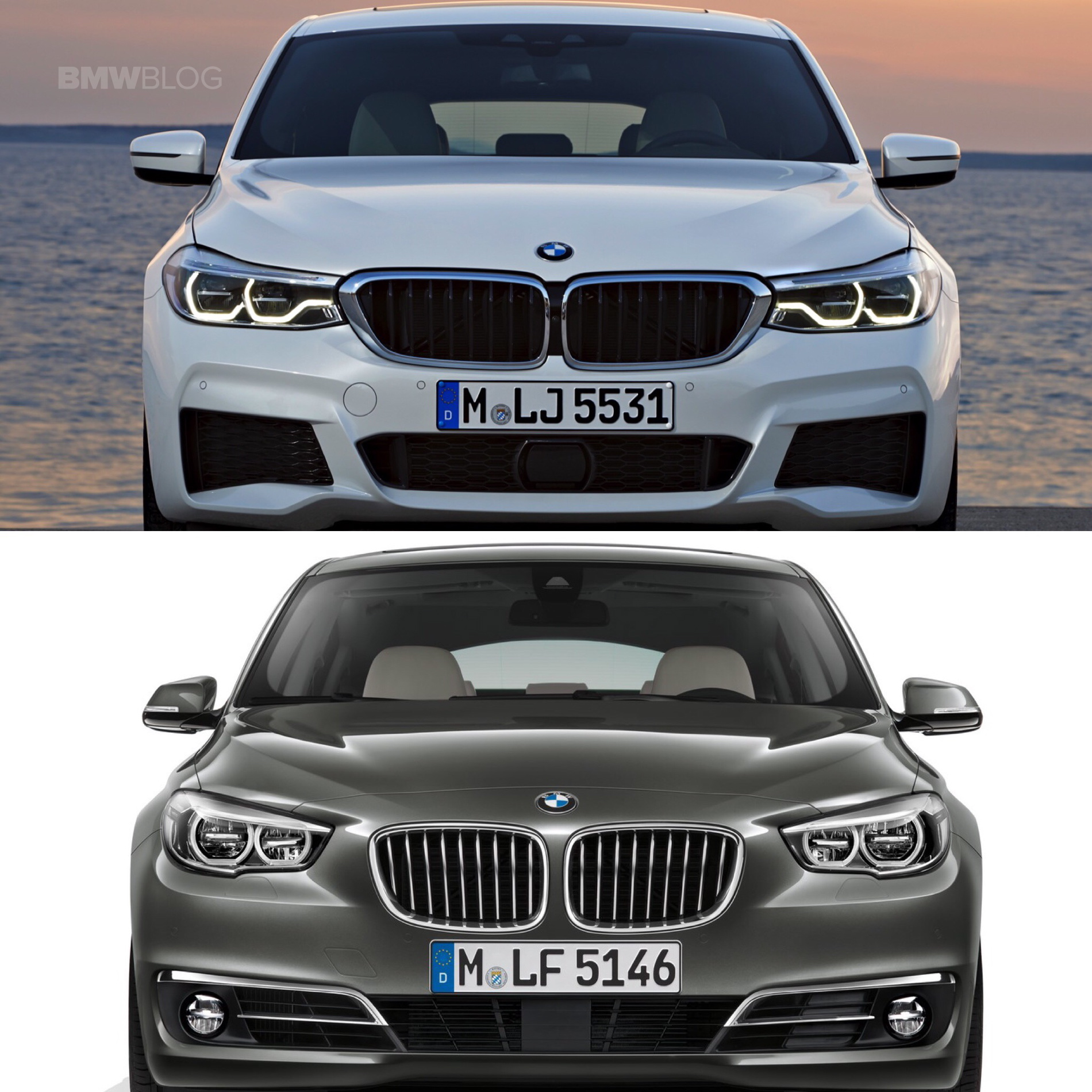 BMW 6 Series GT versus 5 Series GT 01