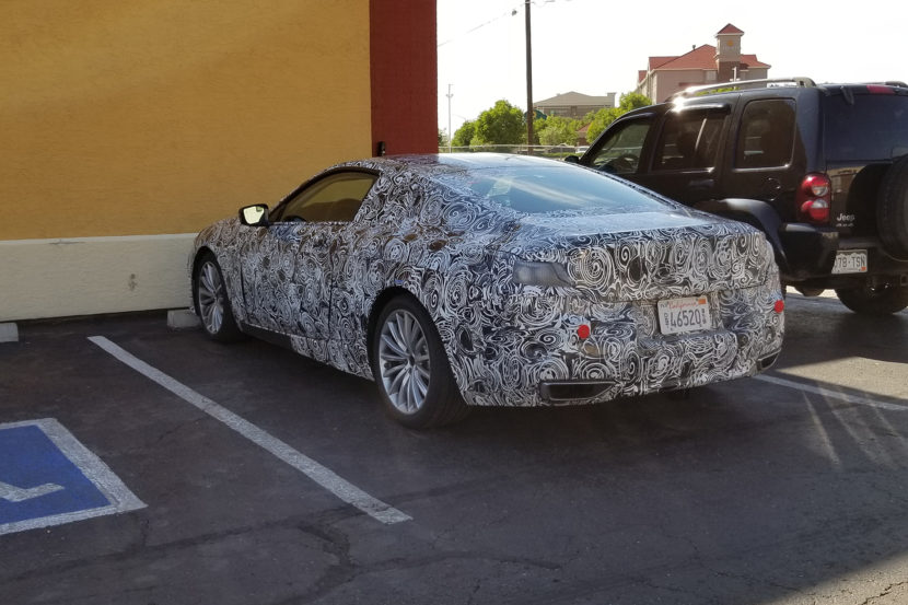 BMW 8 Series and X7 prototypes spotted in Colorado