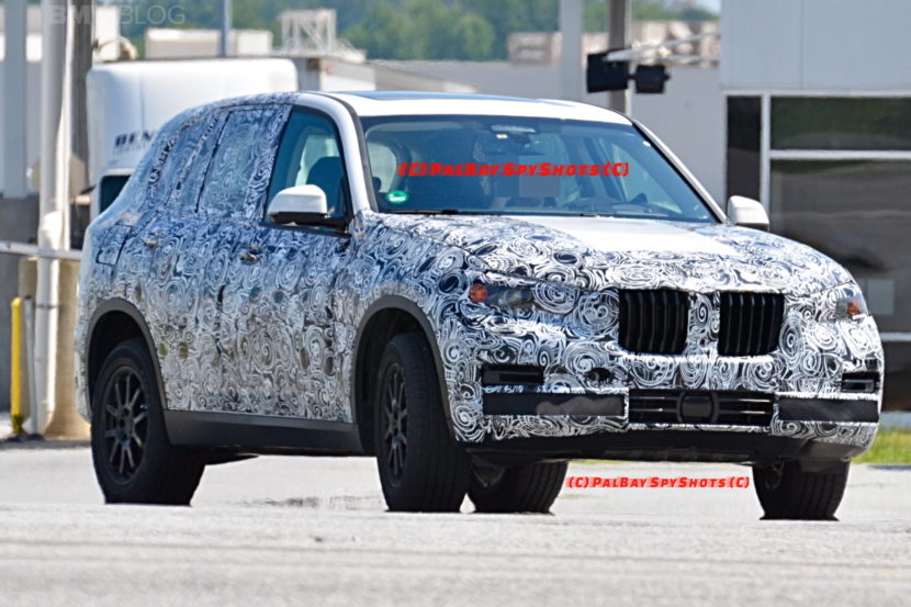 SPIED: BMW X5 caught with a bit less camo
