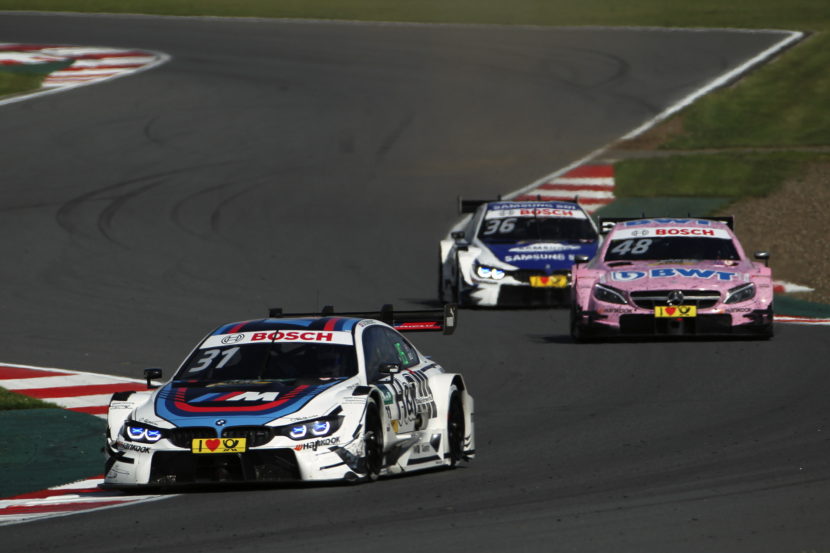 Marco Wittmann finishes in third place to make it onto the podium for BMW in Moscow