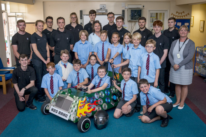 Rolls-Royce Helps Local Primary School to Create Eco Racing Car