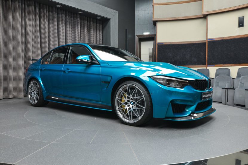 Atlantis Blue BMW M3 Is the Stuff Dreams Are Made of in Abu Dhabi